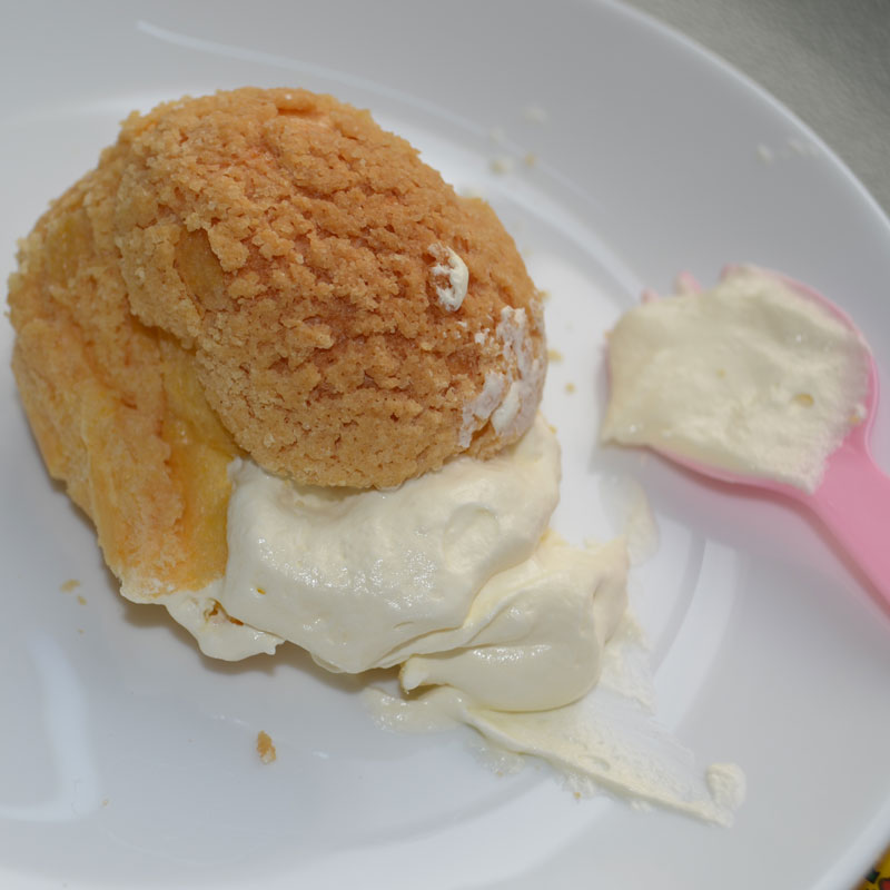 Nola erabili esnekiak ez diren krema postrerako?